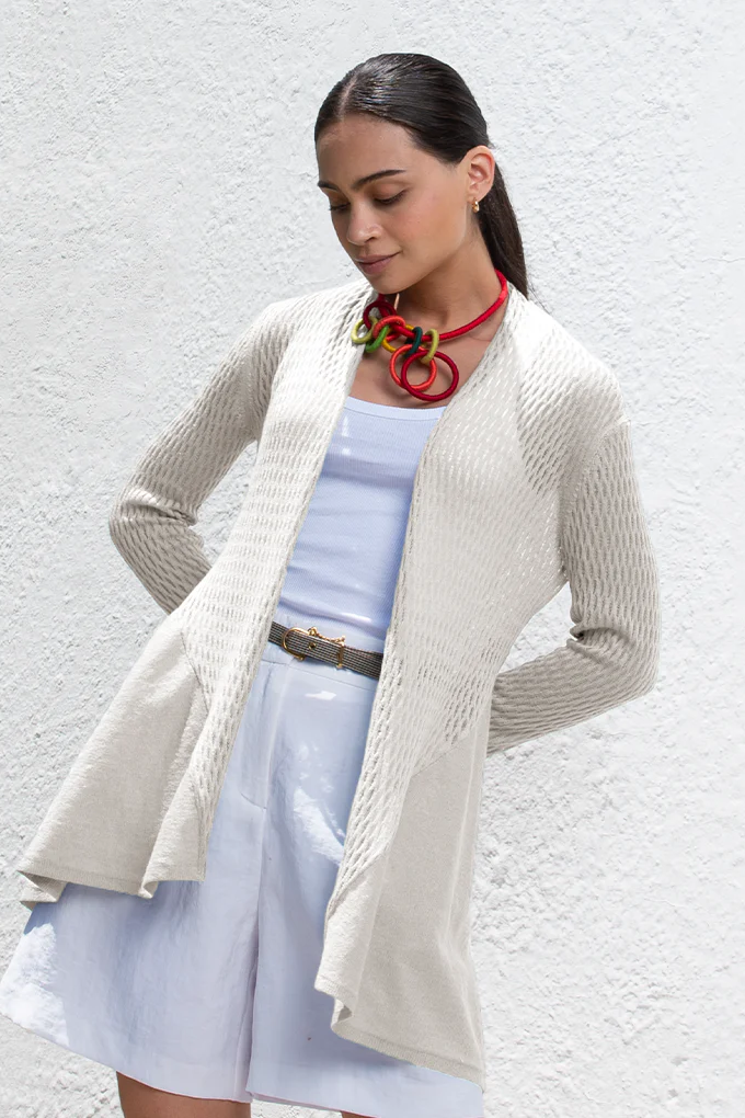 New Waves Organic Cotton Cardigan