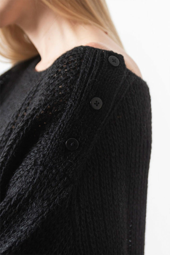 Estela Alpaca Fitted Sweater