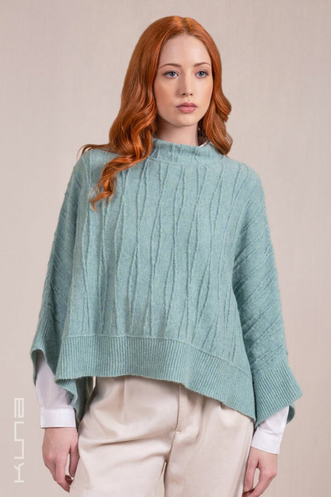 Valery Baby Alpaca Poncho