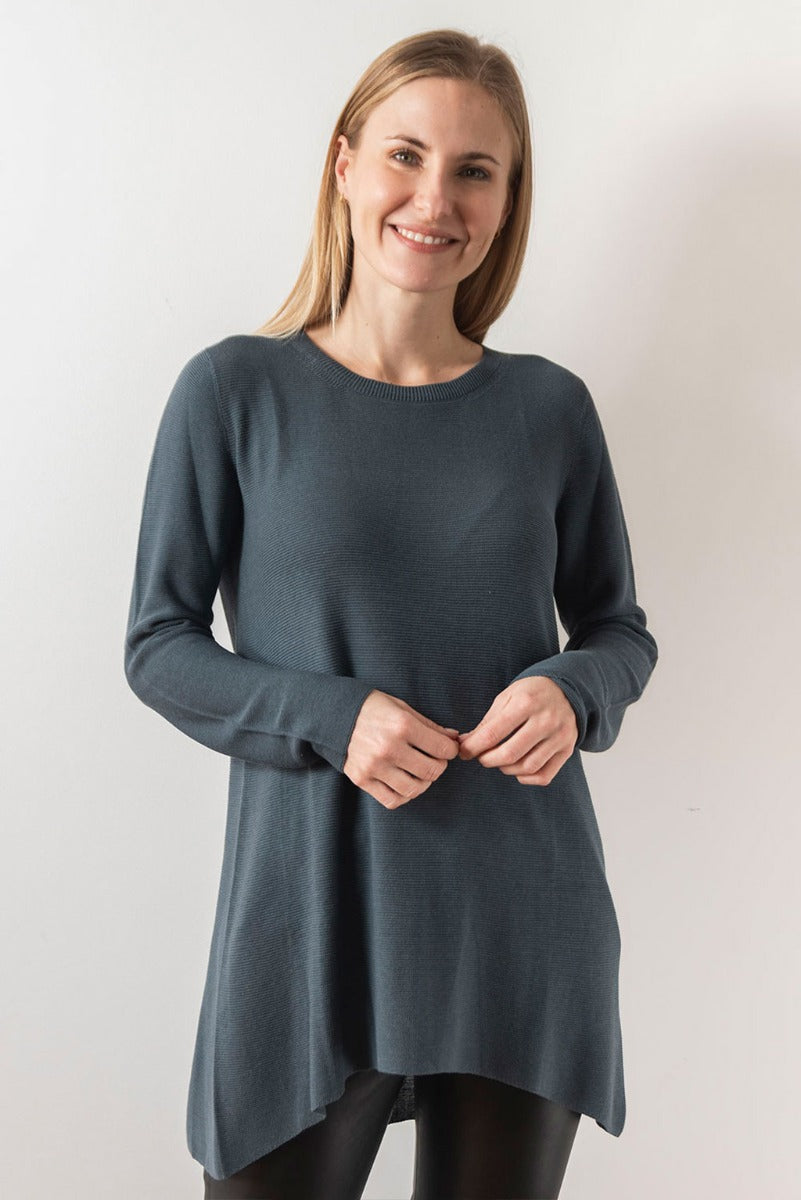 Mara Cotton Fitted Sweater