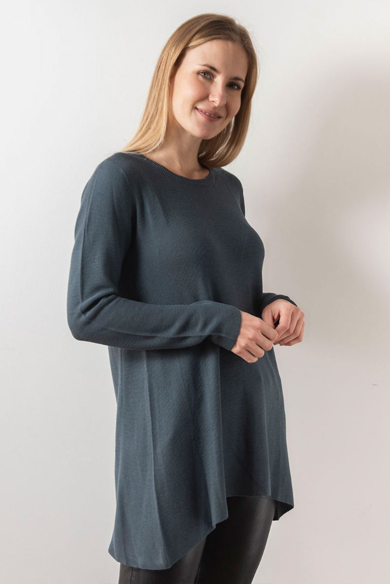 Mara Cotton Fitted Sweater