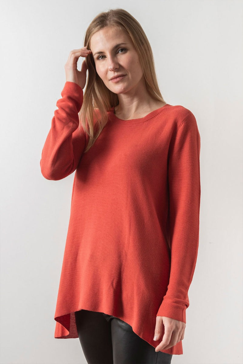 Mara Cotton Fitted Sweater