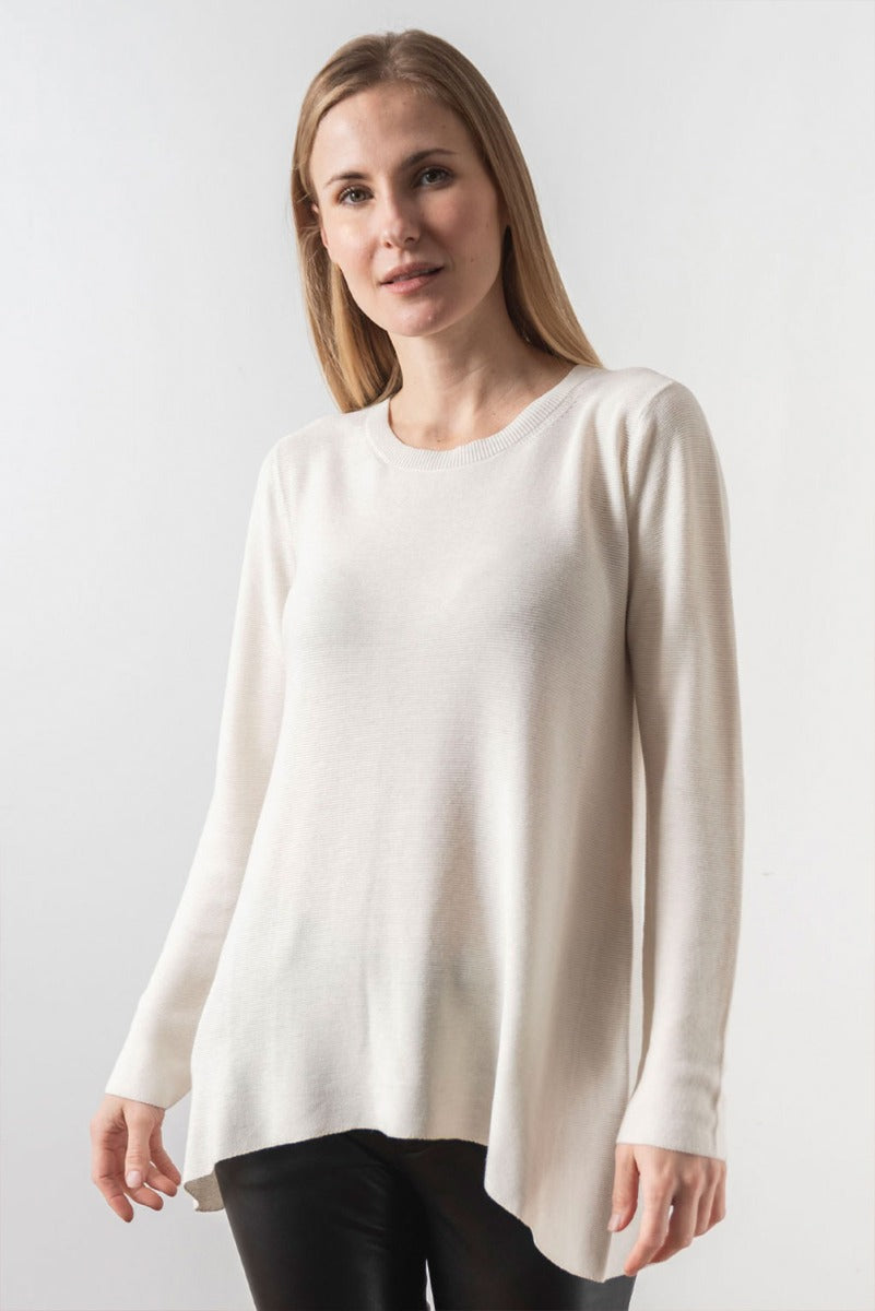 Mara Cotton Fitted Sweater