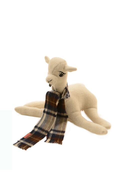 Alpaquita Toy With Scarf