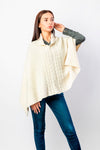 Cable Alpaca Poncho