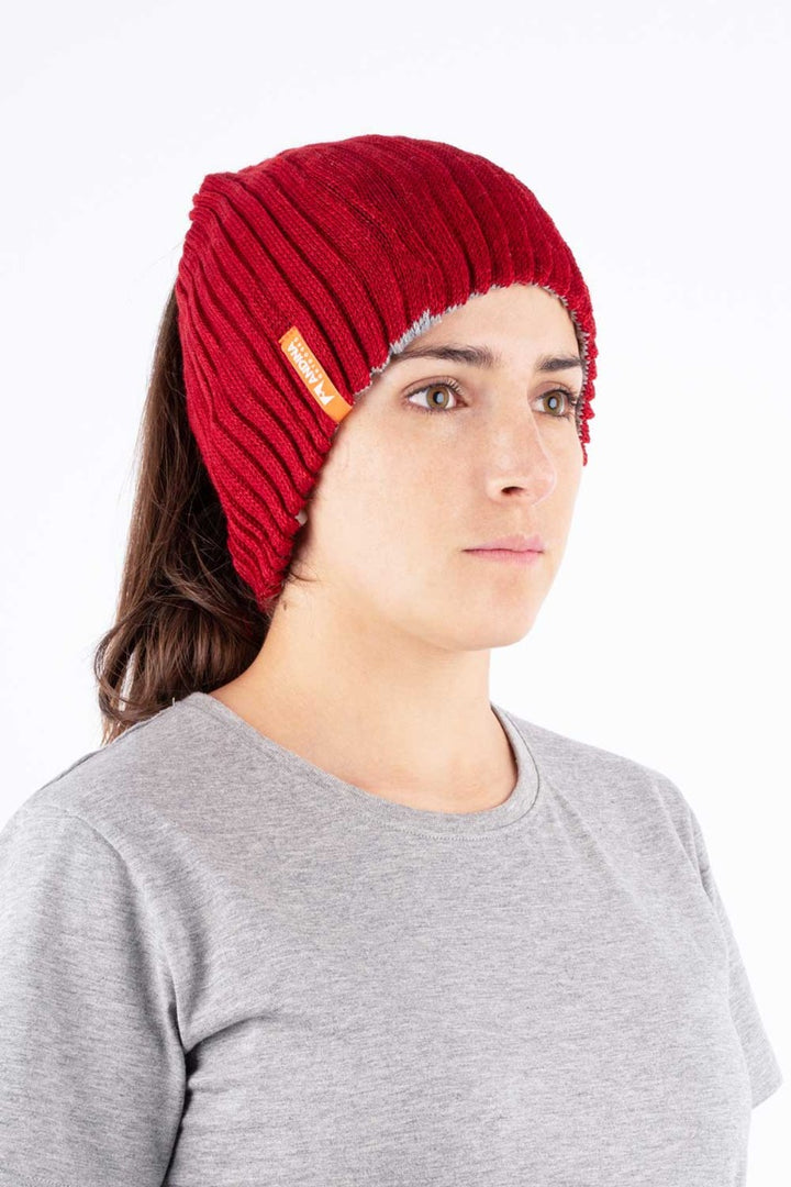 Gorro Multi Seda &amp; Baby Alpaca - Reversible